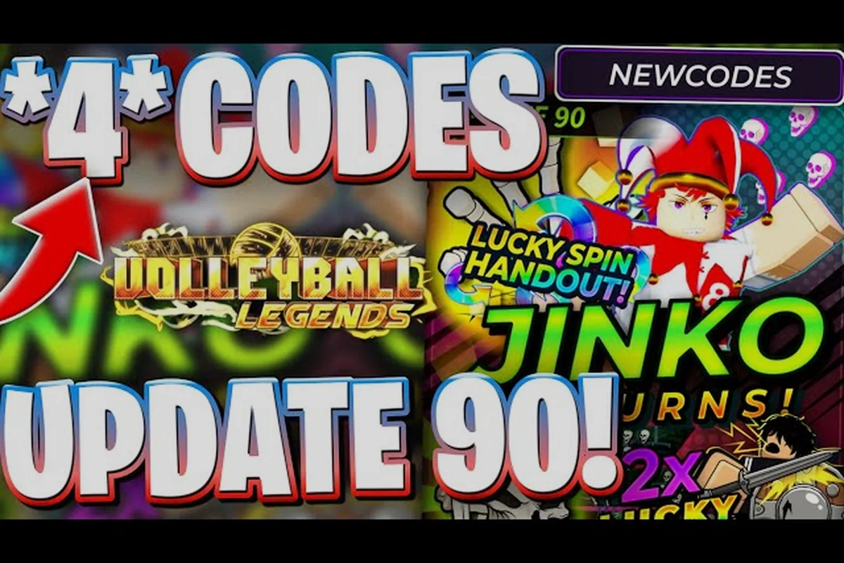 Volleyball Legends Kostenlose Yen-Codes für Update 90 und 91