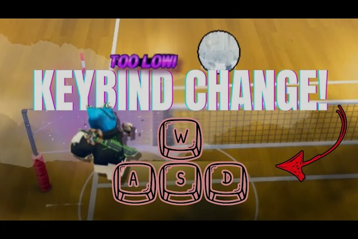 Volleyball Legendsのキーボード操作とキー設定